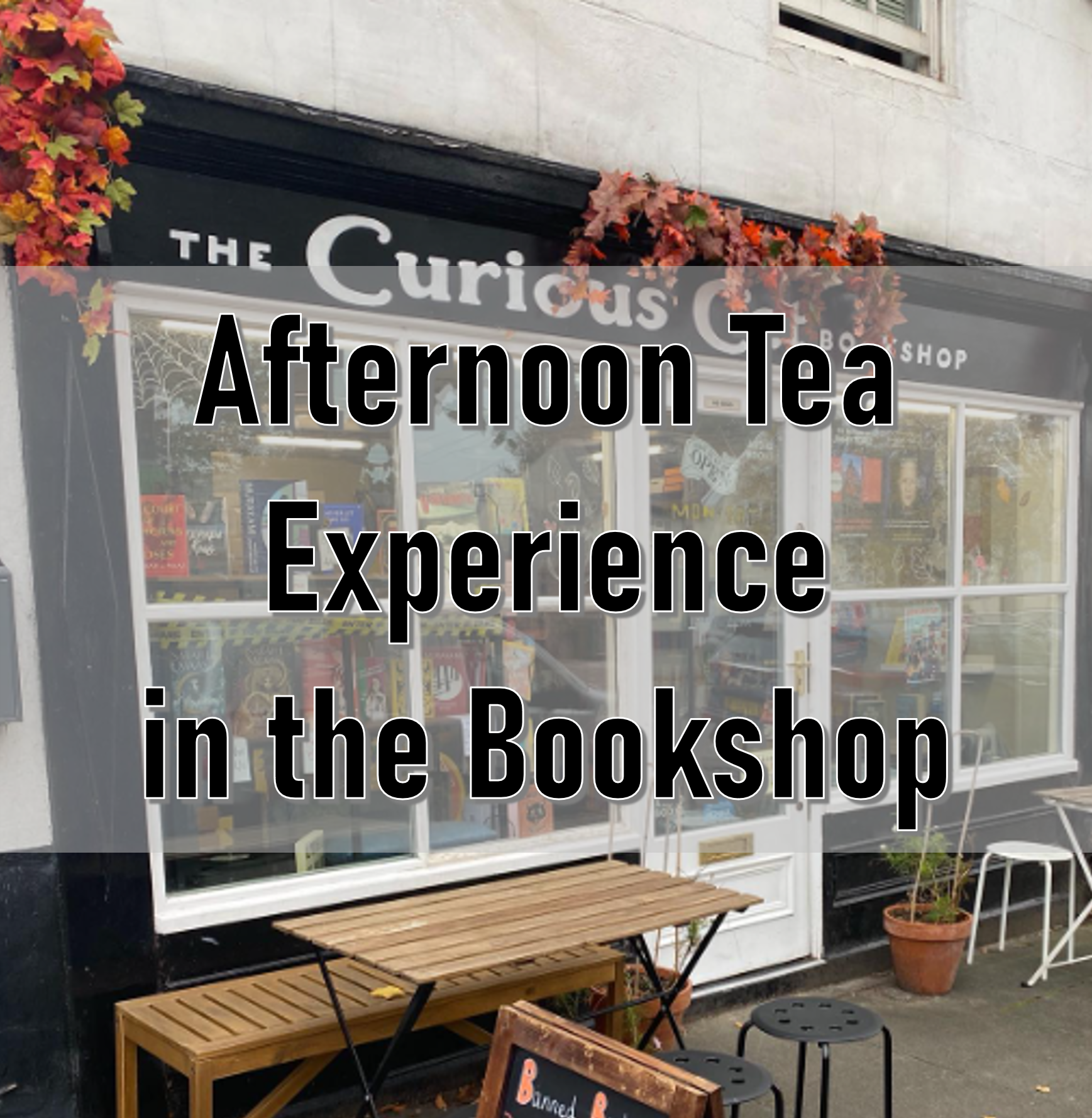 Afternoon Tea Experience in the Bookshop