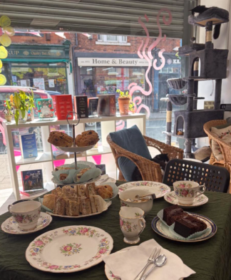 Afternoon Tea Experience in the Bookshop