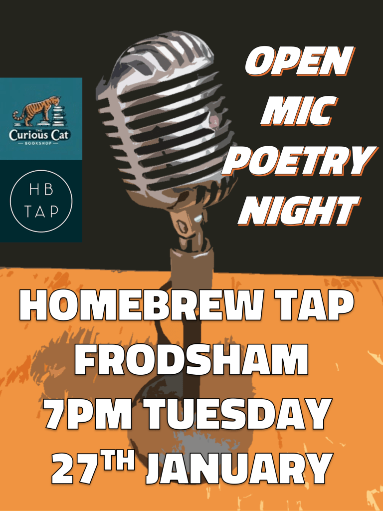 Open-Mic Poetry Night at Homebrew Tap Frodsham