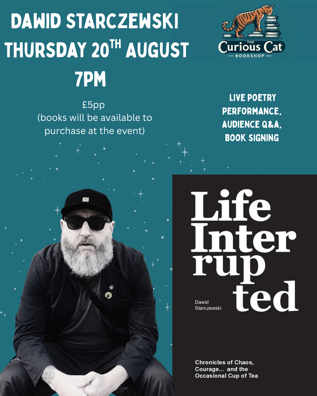 The Last Breath Poet - Author Event